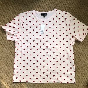 Topshop patterned tshirt